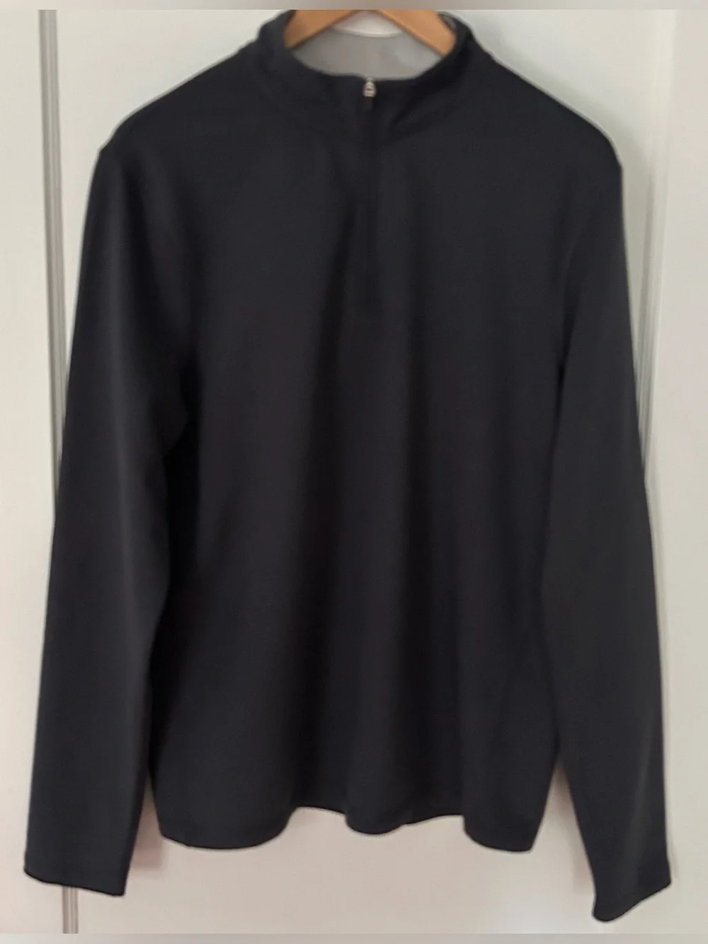 J.Crew Mens Size M Long Sleeve 1/4 Zip Performance Pullover